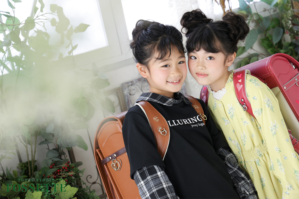 入園入学　フォセット　写真