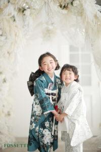 七五三　フォセット　写真