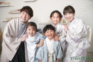 七五三　フォセット　写真
