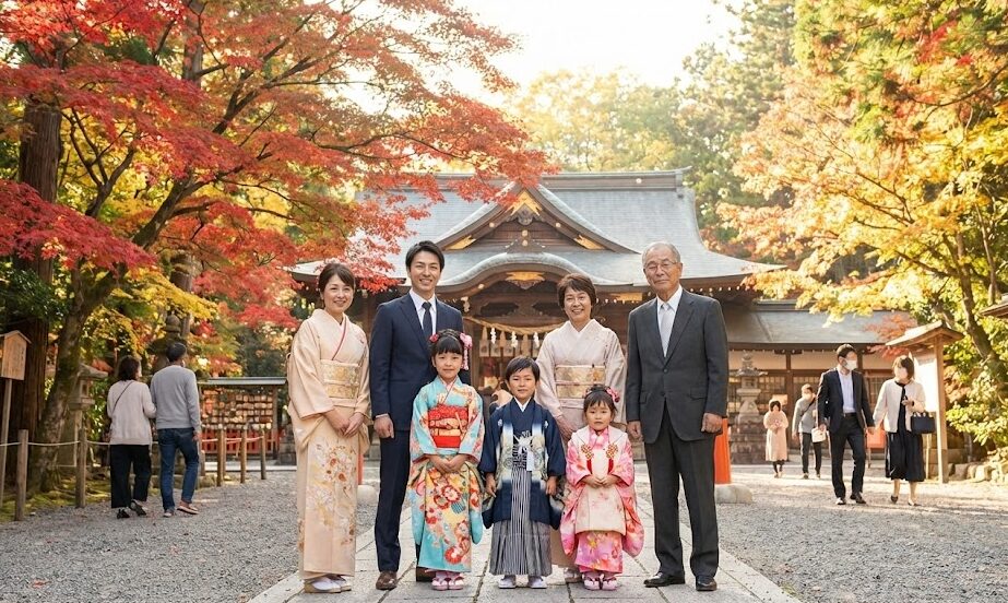 七五三 参拝